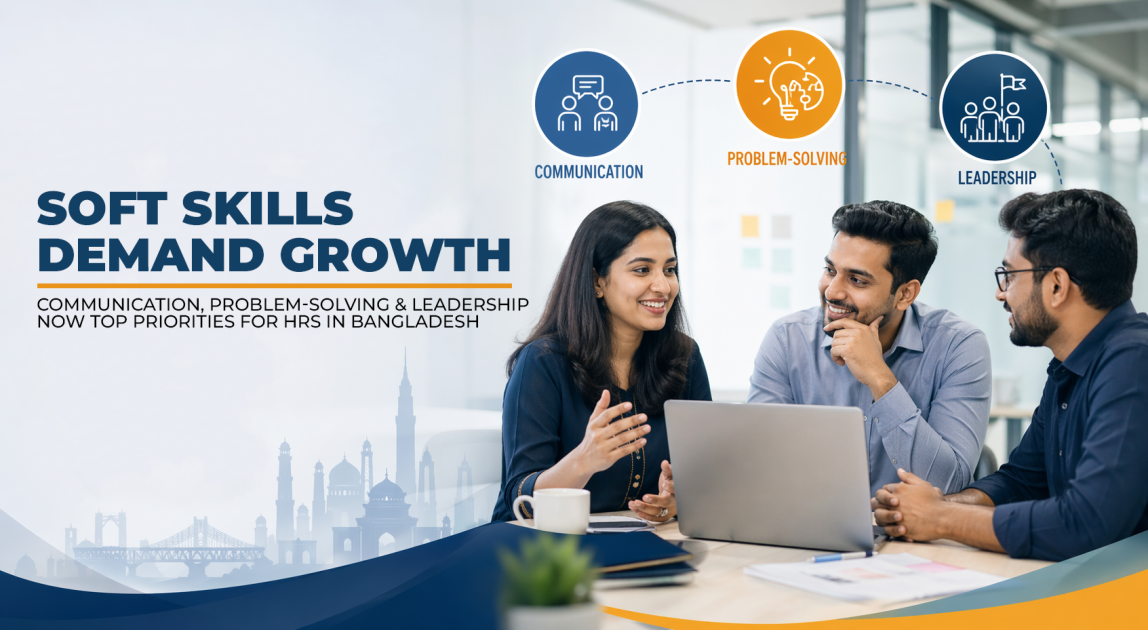 Soft Skills Demand Growth: Communication, Problem-Solving & Leadership Now Top Priorities for HRs in Bangladesh